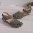 thumbnail image 5 of Orthopedic Closed Toe Sandals for Women 2026 Wedge with Arch Support Adjustable Ankle Strap Sandals Wedges Summer Dressy Platform Casual Comfortable Wide Width Hollow out Walking Shoes, 36, 5 of 8