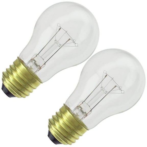 Replacement for 25A15/CL 130V, 25 Watt, A15 Clear Incandescent Light Bulb (2 Pack)
