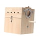 thumbnail image 3 of Casa de apareamiento para loros, casa para pájaros, accesorios para jaulas, caja de cría para pájaros, nido para pájaros dejado colgando, 3 of 9