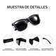 thumbnail image 2 of Lentes De Sol Modelo Negro, 2 of 4