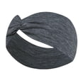thumbnail image 2 of Fabrcox Headband for Men Women Elastic Non Slip Knotted Sweatband Soft Stretchy Outdoor Running Athletic Sports Unisex Hair Bands, 2 of 4