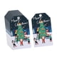 thumbnail image 1 of 100 etiquetas de papel , etiquetas colgantes con orificios, etiquetas navideñas, etiquetas para envolver regalos, suministros para Estilo D, 1 of 9