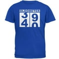 thumbnail image 1 of Milestone Birthday Oldometer Odometer Turning 40 Mens Soft T Shirt, 1 of 1