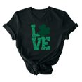 thumbnail image 2 of Kayannuo Womens Blouses Short Sleeve T Shirts for Women St. Patrick's Day Women's Fashion Crewneck Printed Short Sleeve T-shirt Casual Loose Shirt Tops, 2 of 4