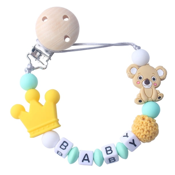 La cadena de bebés de silicona teeters alivia la ternura y la seguridad. la cadena de bebés teeter es adecuada para el amarillo neonatal. ANGGREK Pañale Cuidado del bebé y Otro