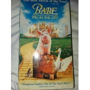 Babe "Pig in the City" VHS