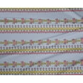 thumbnail image 4 of oneOone Polyester Lycra Fabric Floral & Flying Swan Block Print Sewing Fabric BTY 56 Inch Wide, 4 of 4
