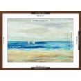 thumbnail image 5 of Art.com Sand and Sea Art Print by Silvia Vassileva, Brown Frame Wall Art, 29" x 21", 5 of 5