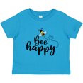 thumbnail image 3 of Inktastic Bee Happy Bumble Bee Boys or Girls Toddler T-Shirt, 3 of 5