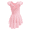 Ballet Pink, variant on Girls Ballet Dress Ruffle Sleeve Dance Leotard with Skirt Criss Cross Back Dance Clothes for Kids 8-9Y