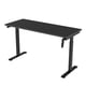 thumbnail image 3 of Escritorio de Altura Ajustable Randu Manual Base Negra Tablero 150x60 25mm Negro, 3 of 6