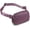 Purple Lavender, variant on Nylon Fanny Pack Belt Bag for Women with 5 Zipper Pockets, Black | Nylon belt bag with five zippered pockets, a dedicated card slot and an adjustable strap for crossbody or waist wear