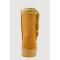 thumbnail image 3 of Women's Faux Suede Button Loop Platform Boots, 3 of 3