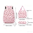 thumbnail image 2 of Cute Corduroy Bookbags For Teen Girls, Vintage Style Kids Bookbag Set With Lunch Bag Pencil Bag Travel Laptop Casual Daypacks, 2 of 6