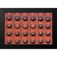 thumbnail image 2 of Mahan, Kathy 14x11 Black Modern Framed Museum Art Print Titled - Bolted Metal, 2 of 5