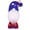 Blue, variant on Deepigc 4th of July Patriotic Gnomes Plush Decorations, 250th Anniversary Independence Day Decor, Handmade Swedish Tomte with Flag Heart & Bow, Red White Blue Tiered Tray Elf Dolls for Office, Indoor