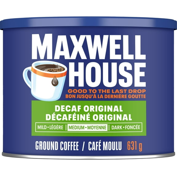 Maxwell House Decaf Ground Coffee, Medium