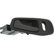 Interior Door Handle Compatible with 2013-2016 Ford Escape Front, Driver Side Textured Black