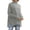 86#Light Gray, variant on Women's Oversized Turtleneck Sweaters Fall Batwing Sleeve Ribbed Tunic Sweater Coffee XL