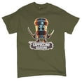 thumbnail image 5 of Cappuccino Assassino T-shirt Fun Italian Brainrot Gen Z Alpha Meme Men's Tee, 5 of 7