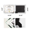 thumbnail image 2 of Marcos de fotos Hoikwo, 21 x 29,7 cm, cristal plateado, 6 paquetes, 2 of 7