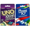 thumbnail image 1 of Juego de cartas Mattel Flip y Phase 10, paquete combinado de 2, 1 of 5