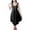 Black, variant on HomeGardon Nightgowns for Women,Summer Dresses Fashion Women V-Neck Casual Solid Sleeveless Sleepshirts Dress