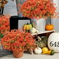 thumbnail image 6 of Waipfaru 12 Bundles Artificial Fall Flowers ,Fake Mums,UV Resistant Fake Greenery,No Fade Faux Flowers for Outside Porch Home Decoration, 6 of 8