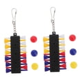 thumbnail image 4 of Masteelf 2 Sets Plastic Golfs Tee Holders Tee Carrier Portable Tee Holders, 4 of 8