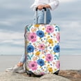 thumbnail image 3 of Lsque Rose Flowers Printed Luggage Cover, Travel Luggage Protector,Scratch and Dirt Resistant, Fits 18-32 Inch Luggage - Large, 3 of 9
