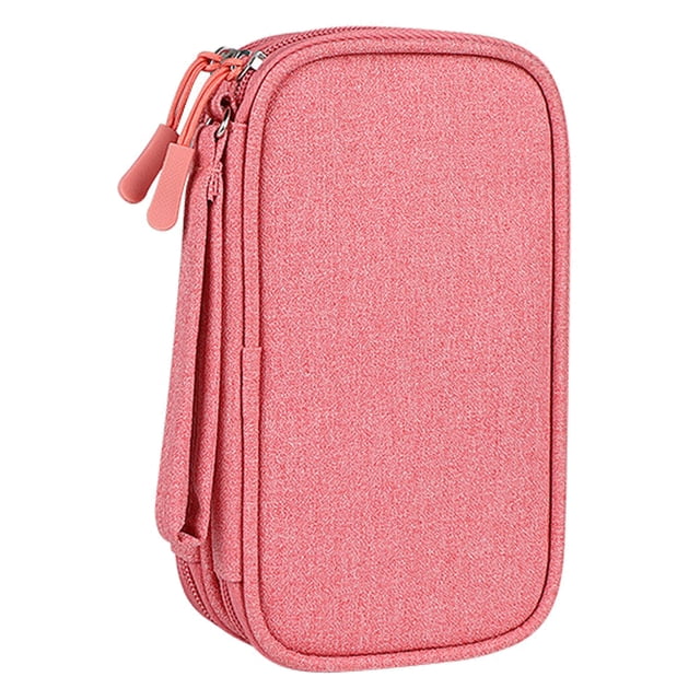Estuche de viaje organizador de cables Laklulu, bolsa para dispositivos electrónicos, cargador portátil, pequeños accesorios tecnológicos