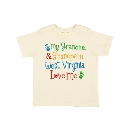 

Inktastic West Virginia Grandma Loves Me Gift Toddler Boy or Toddler Girl T-Shirt