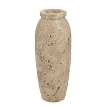 Hestia Travertine Vase