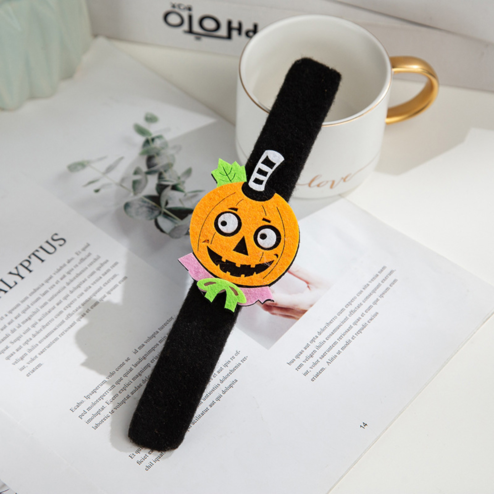 Fxbar Halloween Snap Bracelet Clap Bracelet Bulk Pumpkin Ghost Spider Pattern Suitable For Halloween Party Gifts Walmart Com