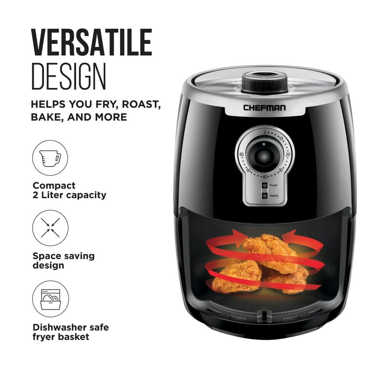 Black+Decker 2-liter air fryer is on sale for less than $60 at Walmart