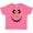 Hot Pink, variant on Inktastic Cute Smiling Snowman Face with Carrot Nose Boys or Girls Baby T-Shirt