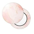thumbnail image 2 of Hirioo Pink Marble for Round Bar Stool Seat Covers Washable Stool Cushion Slipcover Elastic Bar Chair Covers for 12-14 Inch Chair-14 inch, 2 of 7