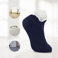 thumbnail image 6 of VMWMSSR Non- Heated Socks With Usb Detachable Heater For Men Women, Constant Temperature Thick Warm Electric Heated Socks For Winter Outdoor Activities(No Battery) Blue-12x28cm, 6 of 6