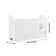 thumbnail image 3 of Caja de almacenamiento para router de pared | Instalación sin taladros | Organizador de plástico para módem wifi doméstico y cables | Opciones de color: blanco, negro, gris, rosa y azul, 3 of 6