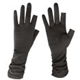 thumbnail image 4 of Ticikt Women MidâLength Sun Protection Gloves, Breathable Thin Nonâ Gloves for Driving Cycling,Black, 4 of 4
