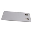 thumbnail image 1 of RV Table Top Replacement, 31.49x15.74in Solid Wood Rectangular Pontoon Boat Table Top with Stainless Steel Cup Holder, Sturdy Solid Wood Large Top for RV, Yacht, 1 of 7