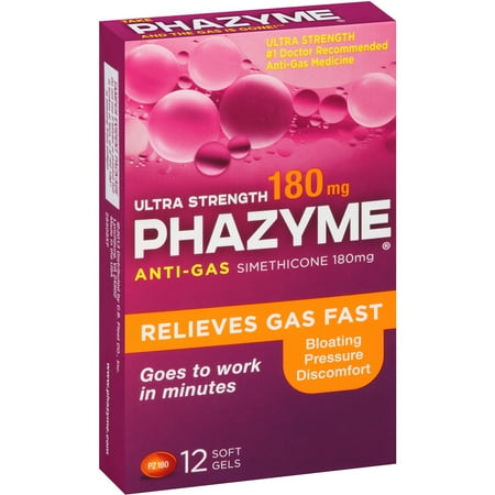 Fleet Phazyme Anti-Gas, 12 CT (Pack of 3)