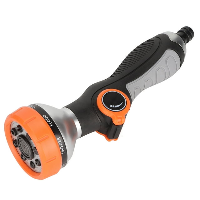 BuyWeek Pistolet de Pulvérisation de Tuyau d'Arrosage, 8 Pulvérisateurs de Tuyau d'Arrosage Réglable Intelligent Pulvérisateur d'Eau de Jardin Buse Efficace pour l'Arrosage des Pelouses de Jardin Lavage de Voiture