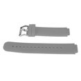 thumbnail image 4 of Correa de repuesto para reloj, correa de silicona suave para ajustar el tamaño, para reloj 2 A1807 Verge 2, color gris, 4 of 10