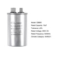 thumbnail image 2 of Capacitor de arranque redondo CBB65 Uxcell 10uF 450V CA con caja de aluminio y terminal, 2 of 5