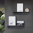 thumbnail image 2 of AHDECOR Floating Wall Shelves Ledge Shelf Black, 4 Inches Deep, Set of 2, 2 of 6