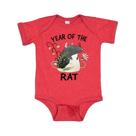 

Inktastic Chinese Zodiac Year of the Rat Gift Baby Boy or Baby Girl Bodysuit