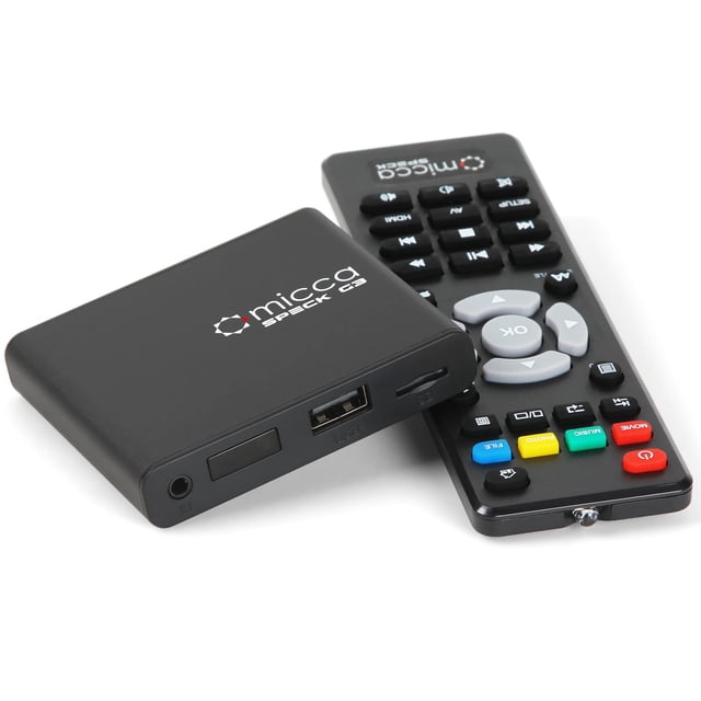 Reproductor multimedia digital Micca Speck G3 2K Quad-HD USB/microSD