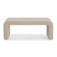 thumbnail image 5 of Better Homes & Gardens Juliet 44.50" Velvet Waterfall Bench, Beige, 5 of 12