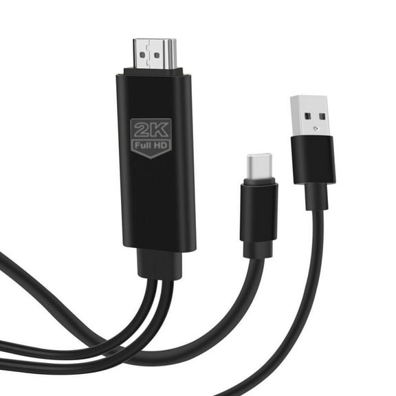 For G Stylus (2022) - AV Cable USB-C to 2K HDTV Adapter (APK Installation Required), TV Video Hub TYPE-C Charger Port Projector Converter for Motorola Moto G Stylus (2022) Phones